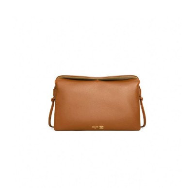 CELINE TRIO FLAP IN SMOOTH LAMBSKIN 10P862O86.GFY5 (22.5*13*3.5cm)